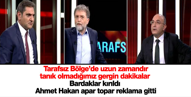 CNN Türkte CHPli Erdoğdu ve AK Partili Oğan kavga etti