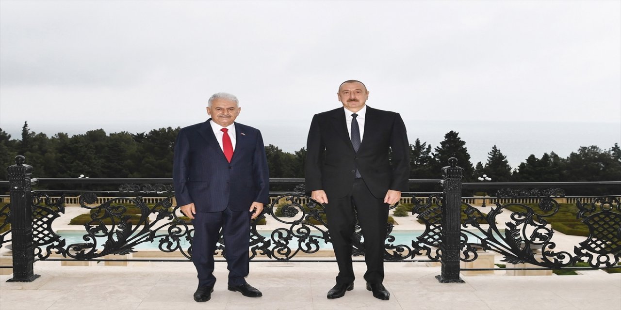 İlham Aliyev, AK Parti İzmir Milletvekili Yıldırım'ı kabul etti