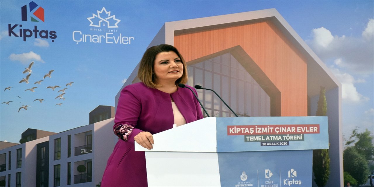 Kocaeli'de "KİPTAŞ İzmit Çınar Evler" projesinin temeli atıldı