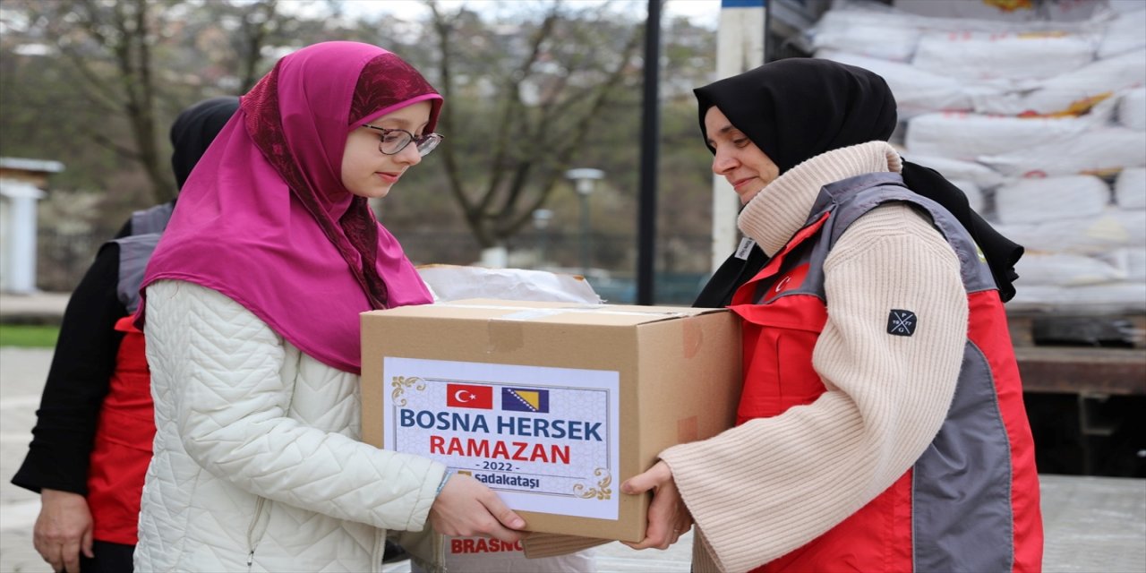 Sadakataşı Derneğinden Bosna Hersek'e ramazan yardımı