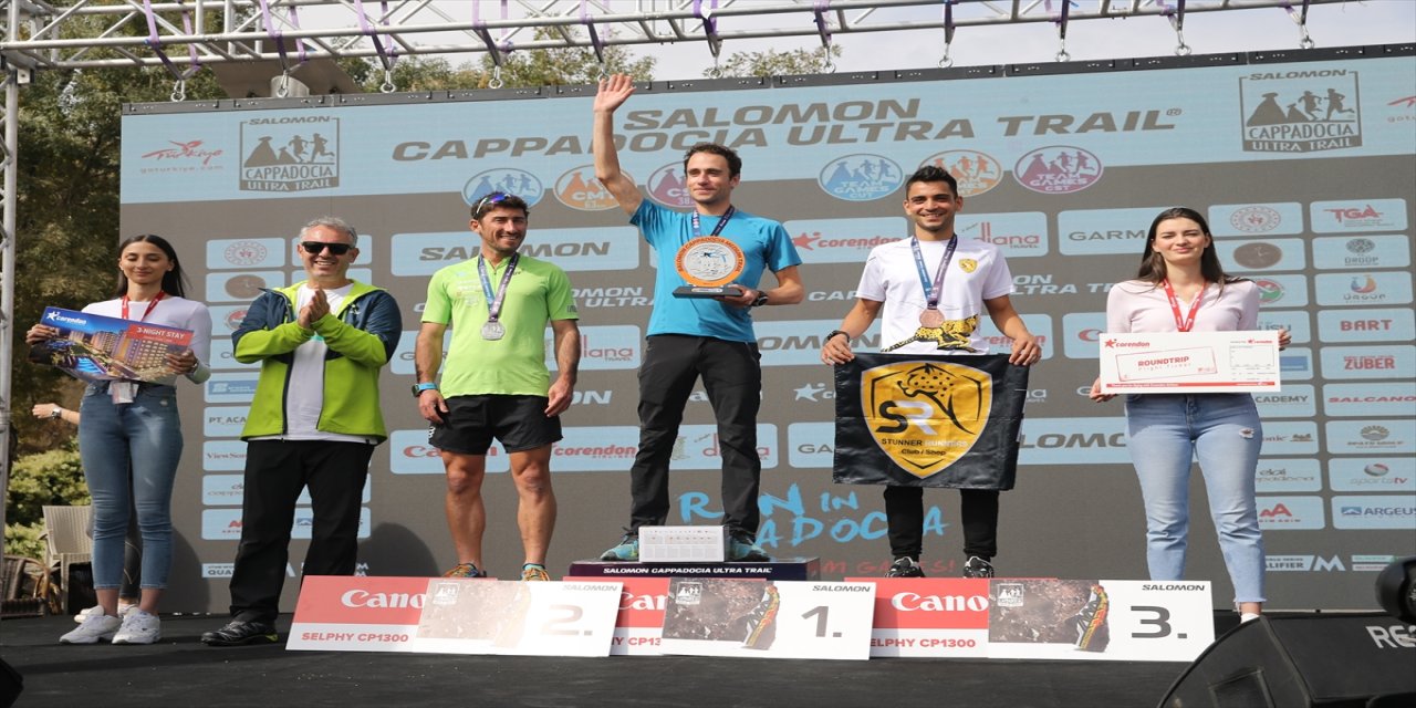 Kapadokya Ultra Trail Koşusu ödülleri verilerek sonlandı.