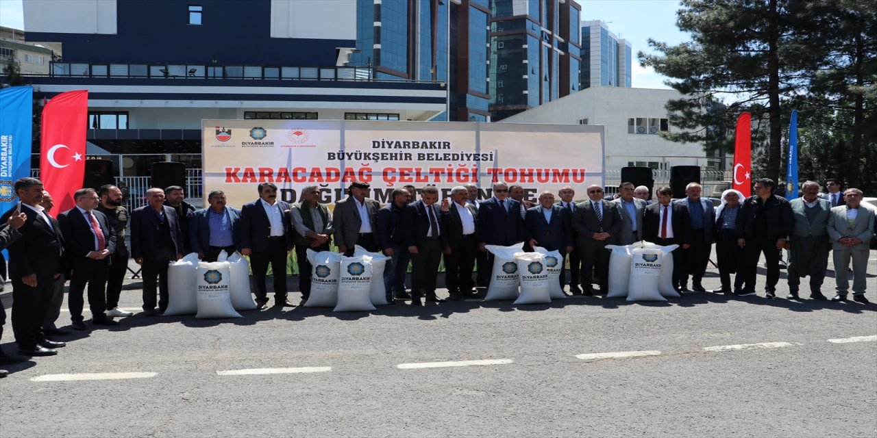 Diyarbakır'da yüzde 75 hibe ile 169 ton çeltik tohumu dağıtıldı.