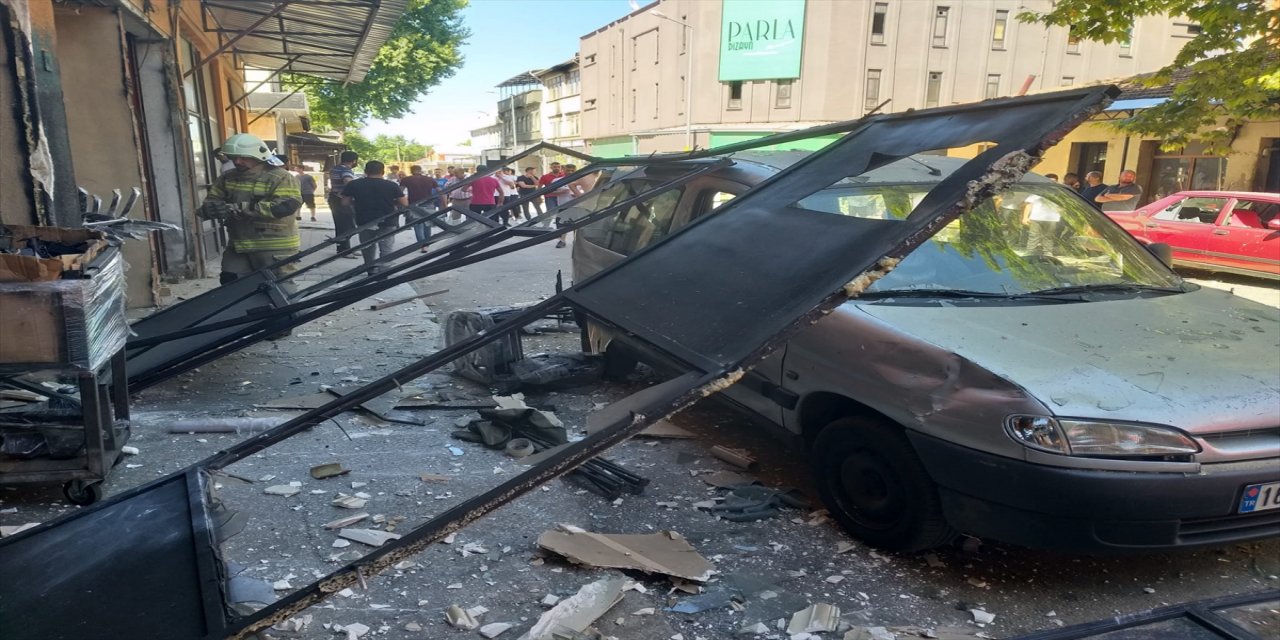 Bursa'da korkutan patlama!