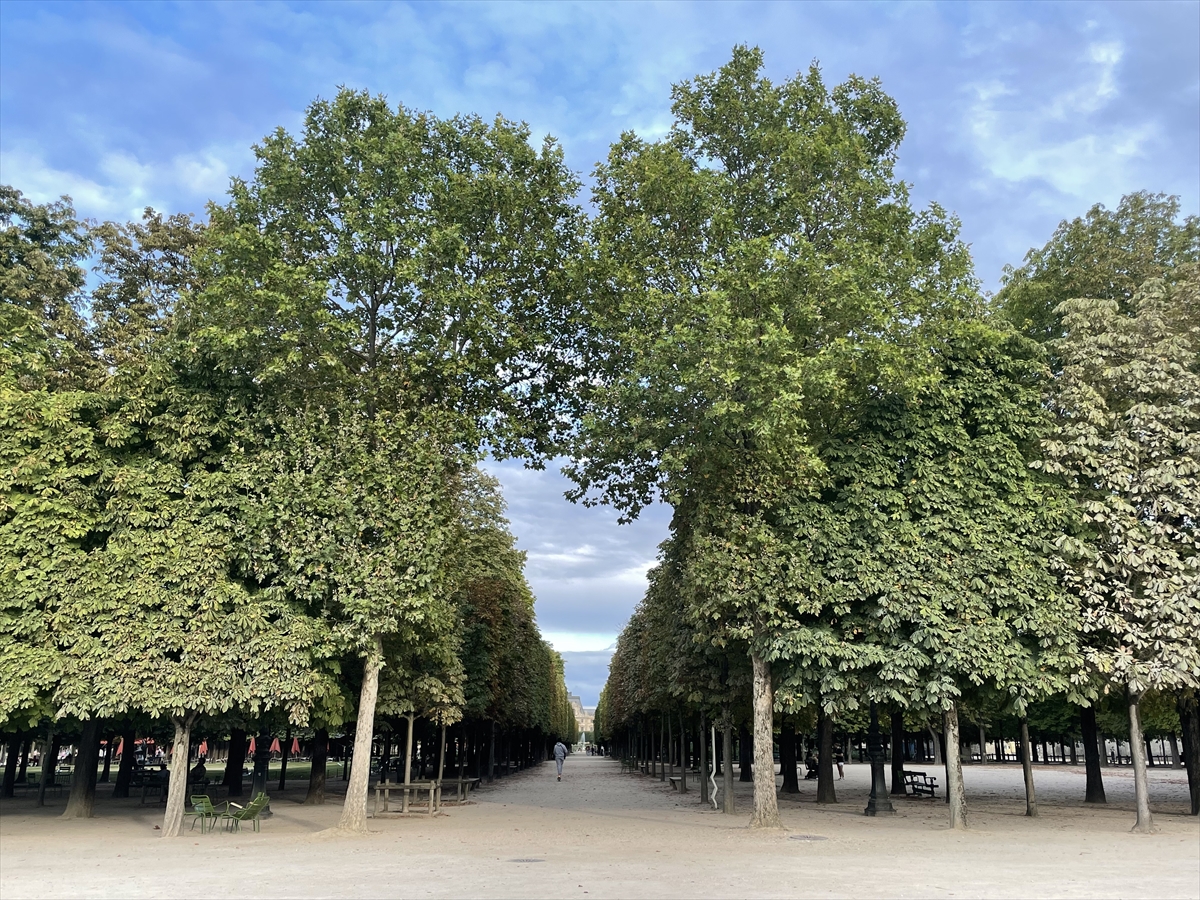 Paris'te Tuileries Bahçesi heykelleriyle bir açık hava müzesi