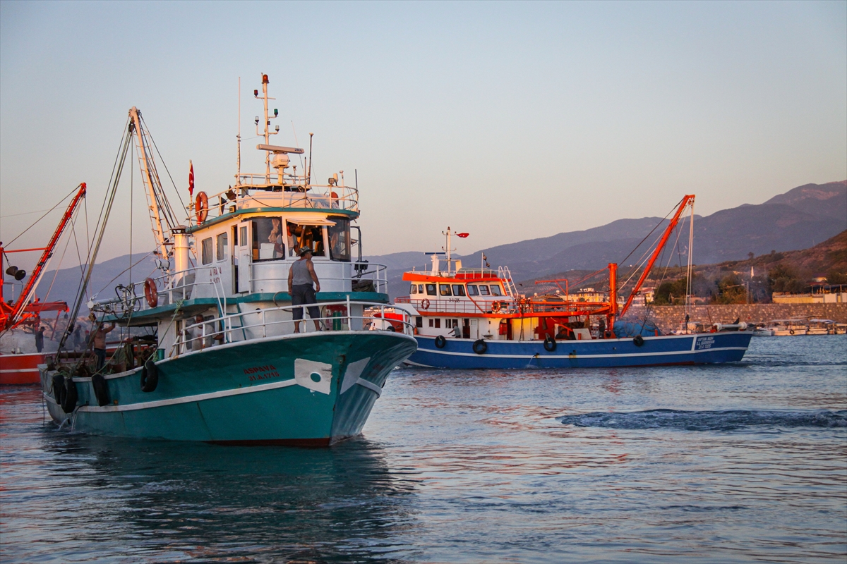 Hataylı balıkçılar "vira bismillah" dedi