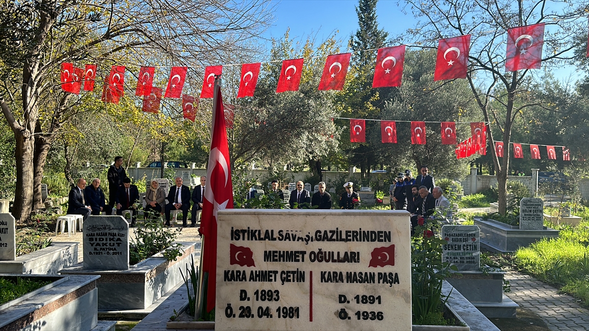 Hatay'da Milli Mücadele'de ilk kurşunun atılışının 105. yıl dönümü kutlandı