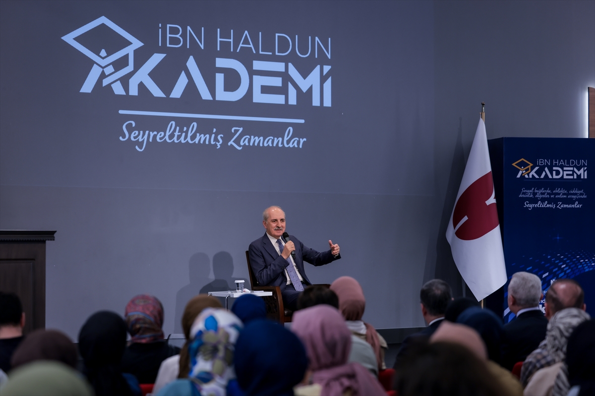 TBMM Başkanı Kurtulmuş İbn Haldun Akademi'de