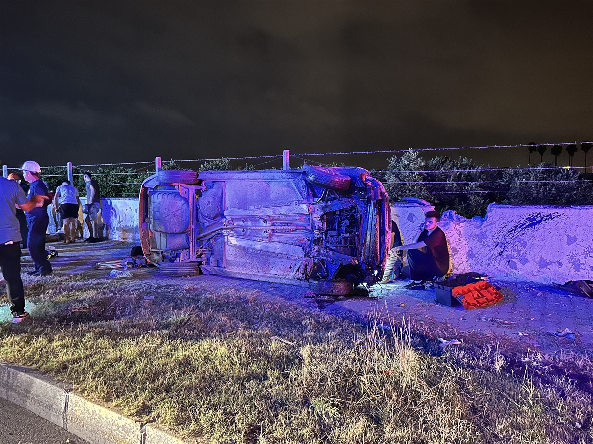 Hatay'daki trafik kazasında 1'i ağır 2 kişi yaralandı