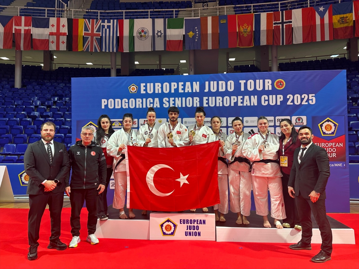 Judoda Avrupa'da Türkiye zirveyi bırakmadı