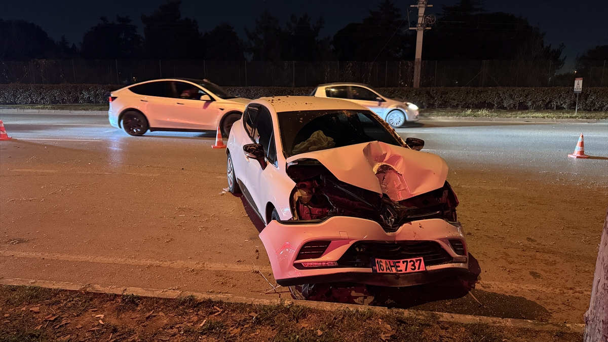 Bursa'da zincirleme trafik kazası