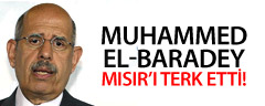 Muhammed el-Baradey Mısır'dan Ayrıldı